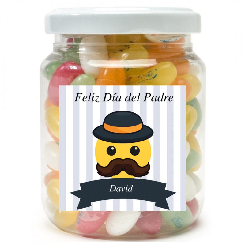 Botes de chuches golosinas y dulces personalizados