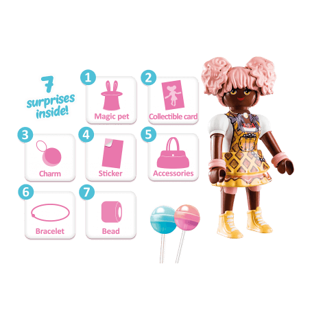 Edwina candy world serie 1 playmobil