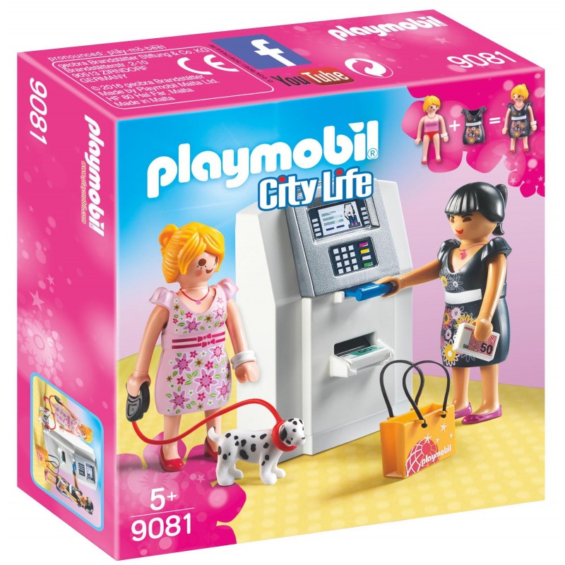 Cajero automático de playmobil