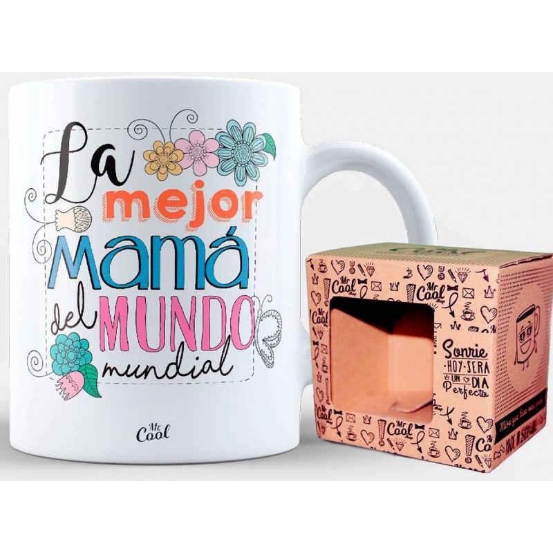 Taza para mamá con frase bonita