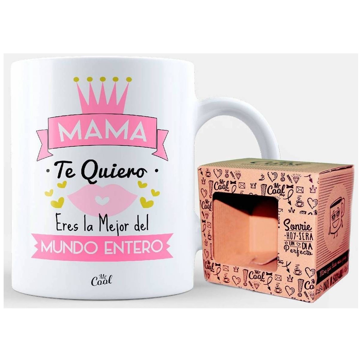 Tazza personalzzata con foto per la mamma, modello per tazza da 11