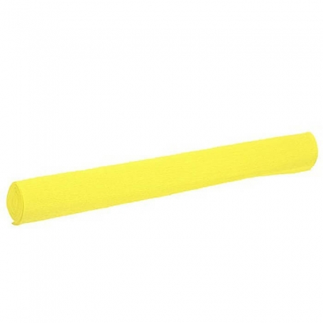 Papel crepe para decorar amarillo