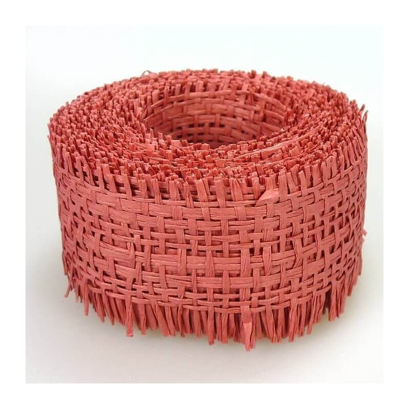 Rollo de Cinta Rejilla Para Decorar Granate. Rollo de Cinta Rejilla Para Decorar Granate.