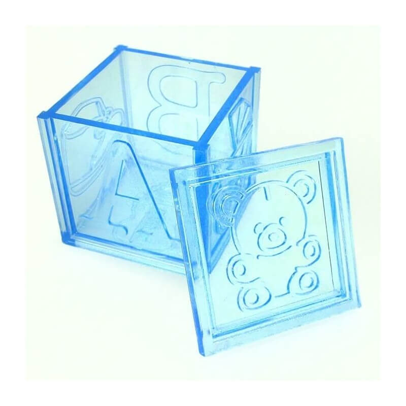Caja Plástico para Regalos de Bautizo Cajitas Caja Plástico para Regalos de Bautizo Cajitas