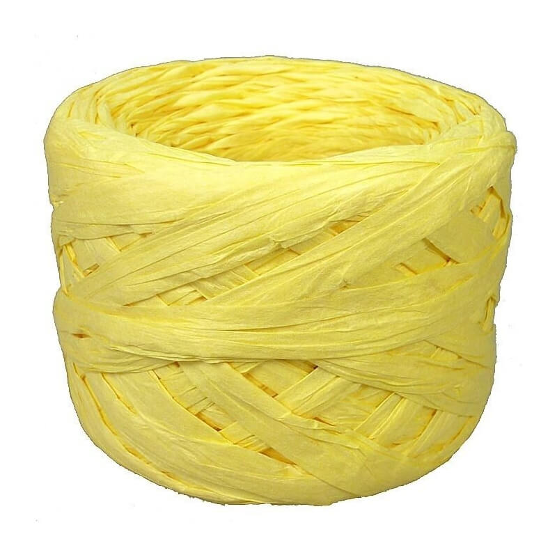 Yellow Raffia to Decorate Gifts Yellow Raffia to Decorate Gifts