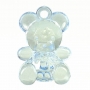 Osito celeste para decoración de bautizo