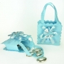 Bolsa Para Bautizo Decorada Azul