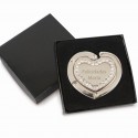 Cuelgabolsos corazón personalizado para regalo