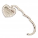 Cuelgabolsos Corazón Personalizado Para Regalo