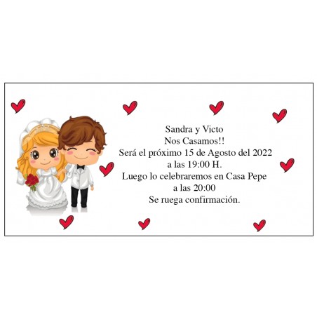 invitacion original boda