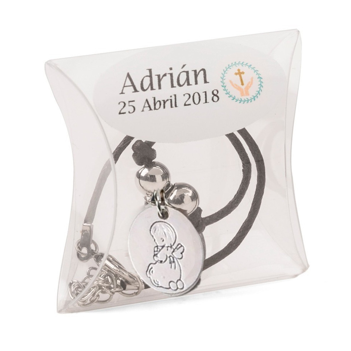 Pulsera angelito para regalar personalizada
