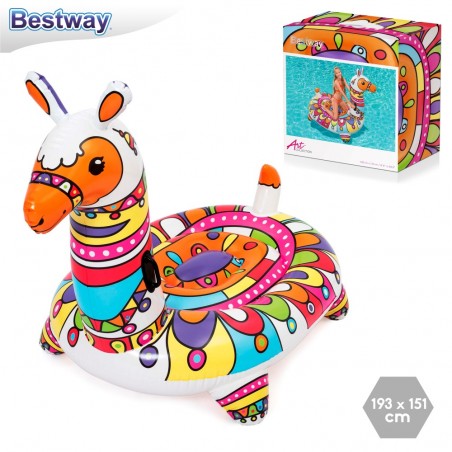Llama Con Asas Hinchable 193 X 151 Cm