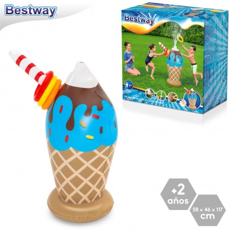 Rociador spray copa de helado hinchable