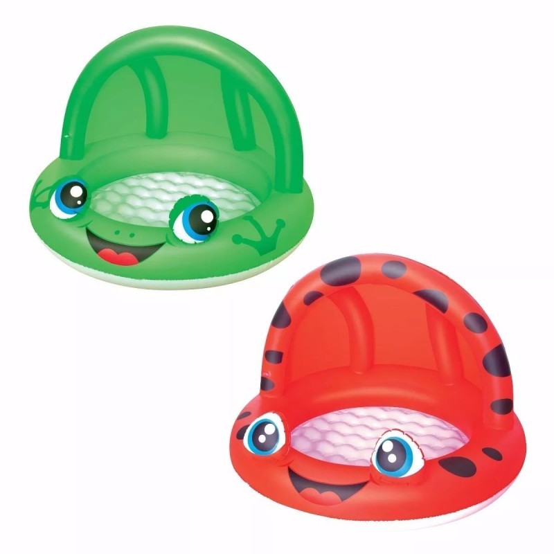 Piscina con ojos