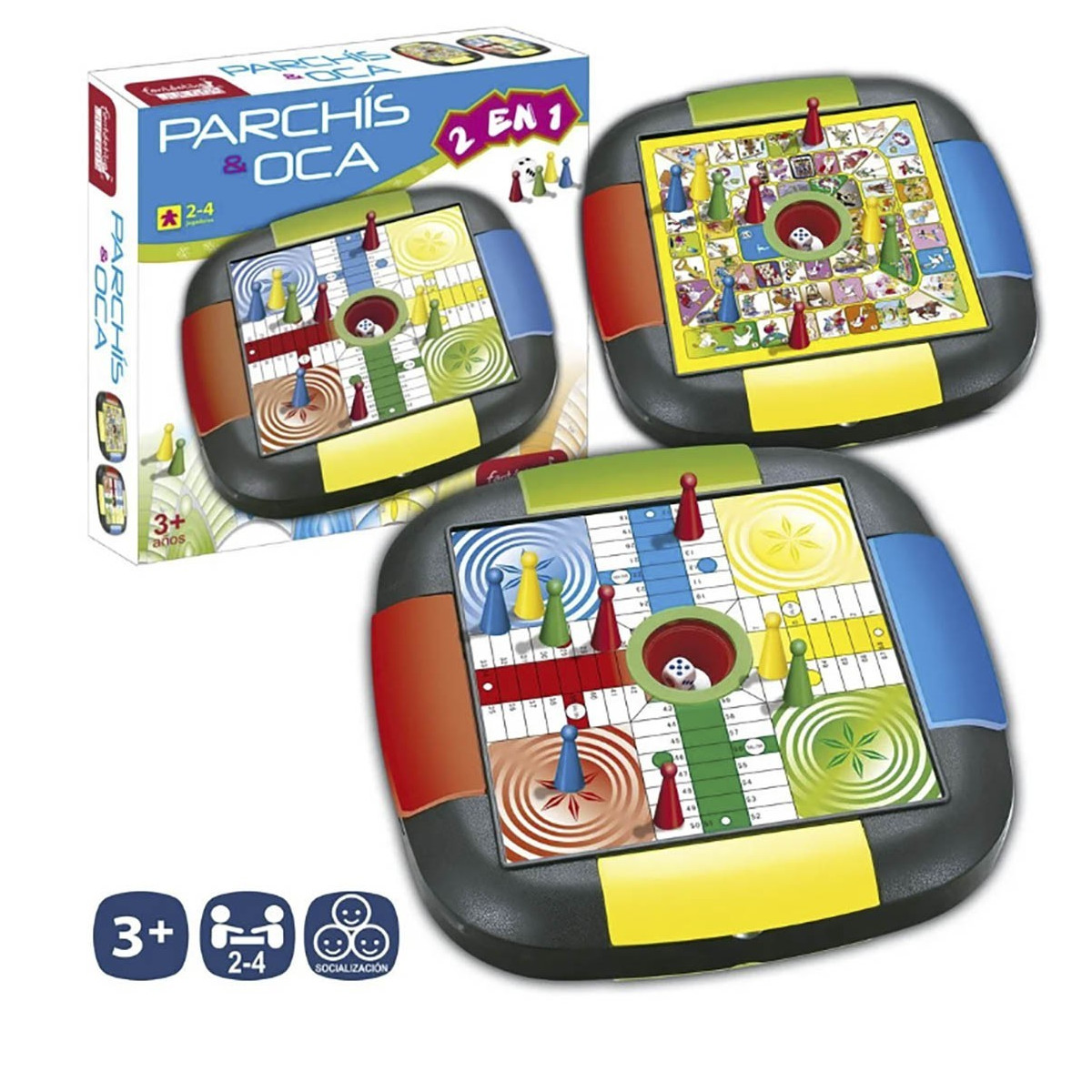 Juguete Juego Parchís Y Oca