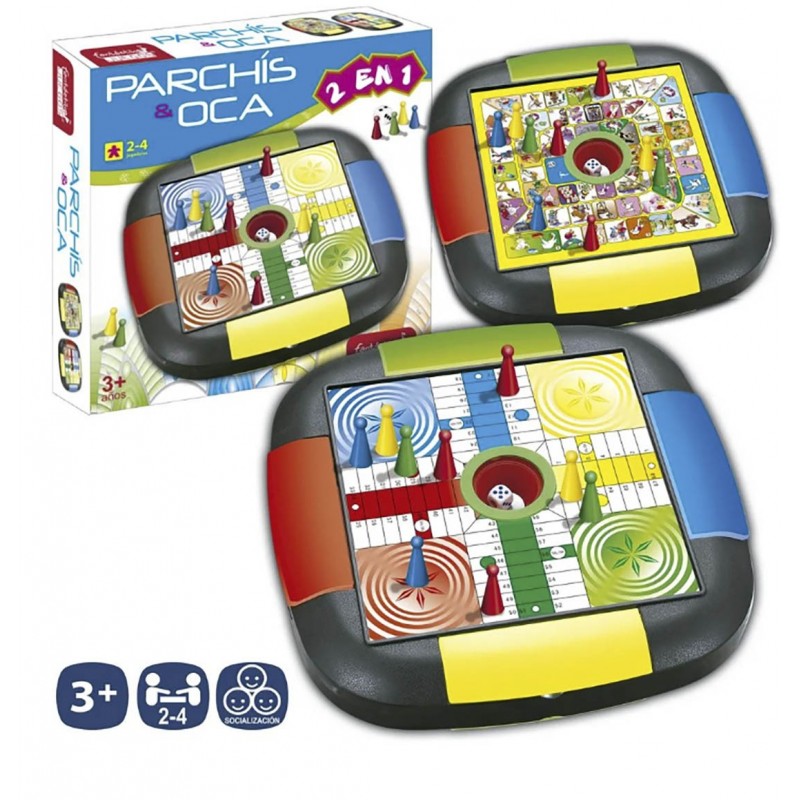 Juguete Juego Parchís Y Oca Juguete Juego Parchís Y Oca