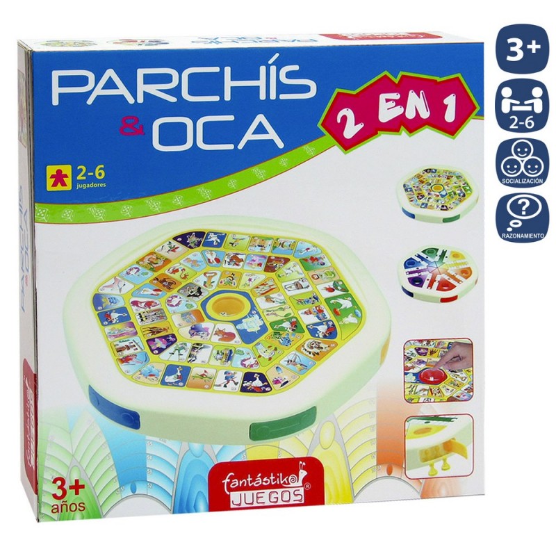 Parchís Oca Dado Automático 6 Jugadores Parchís Oca Dado Automático 6 Jugadores