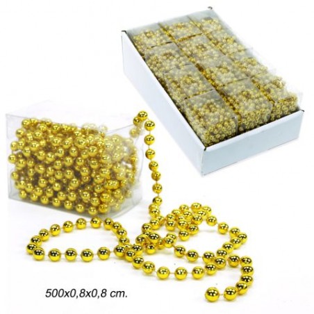 Rollo Bolas Plástico Oro 500 X 0,80 X 0,80 Cm