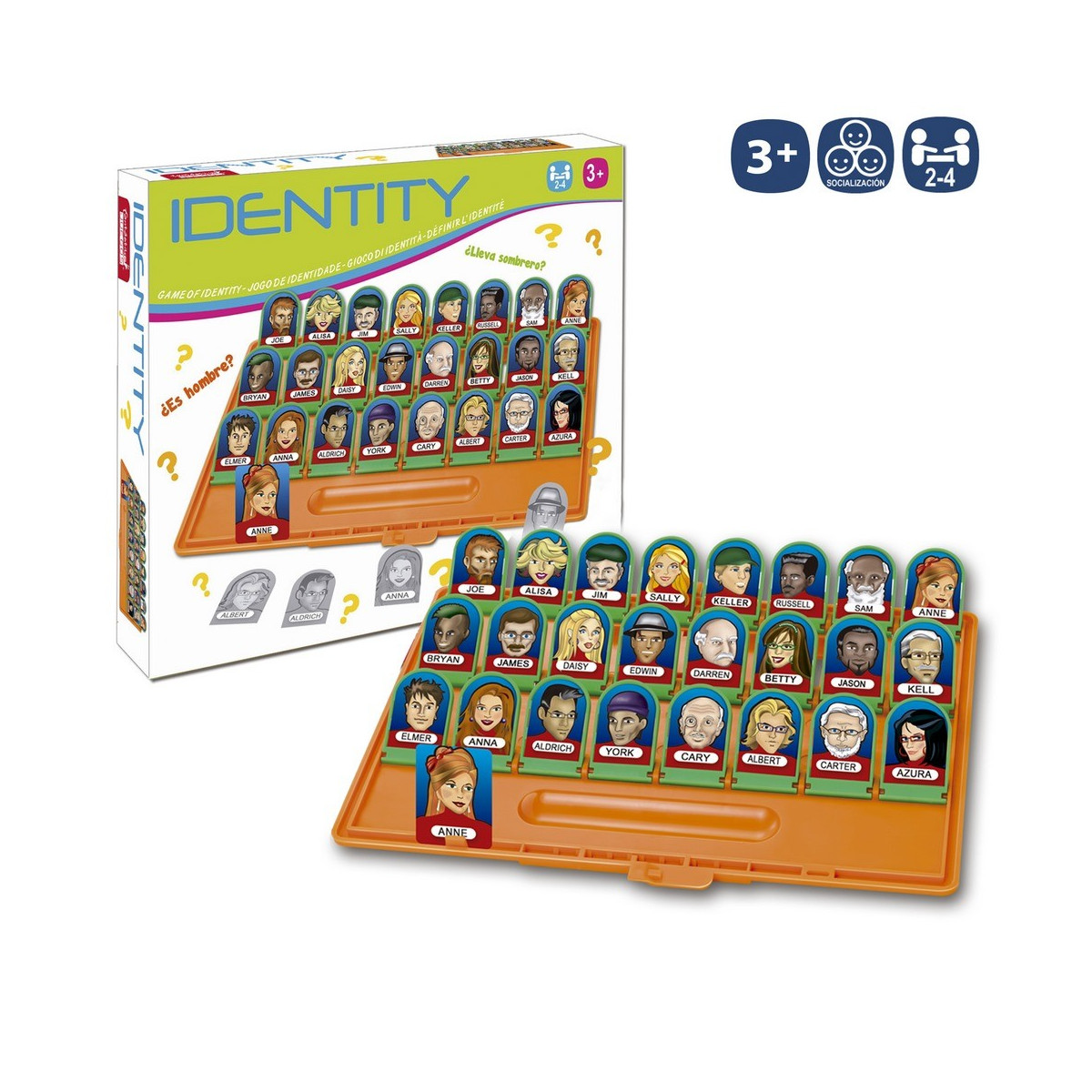 Juego de identidad identity 30 x 26 x 5 50 cm