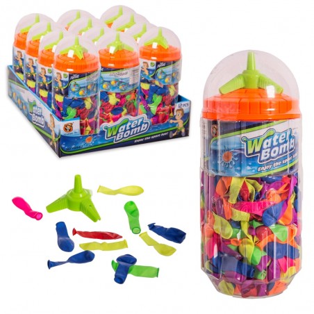 S 500 Globo Agua Contenedor Plastico 11 X 26 Cm