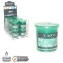 Vela Cilíndrica Perfumada Verde 4,20 X 4,46 Cm