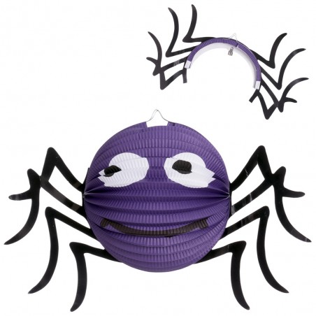 Farol Araña Papel 25 X 25 X 25 Cm