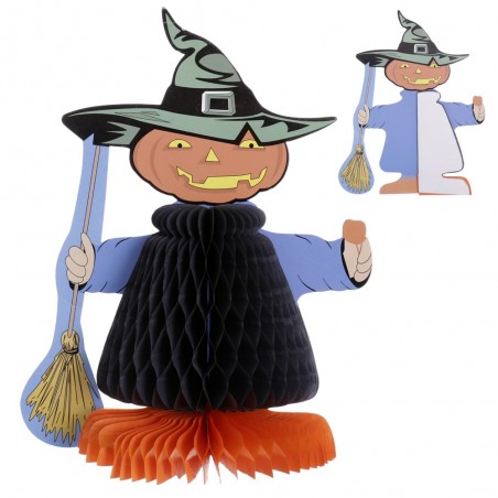 Espantapájaros Calabaza Papel 25 Cm
