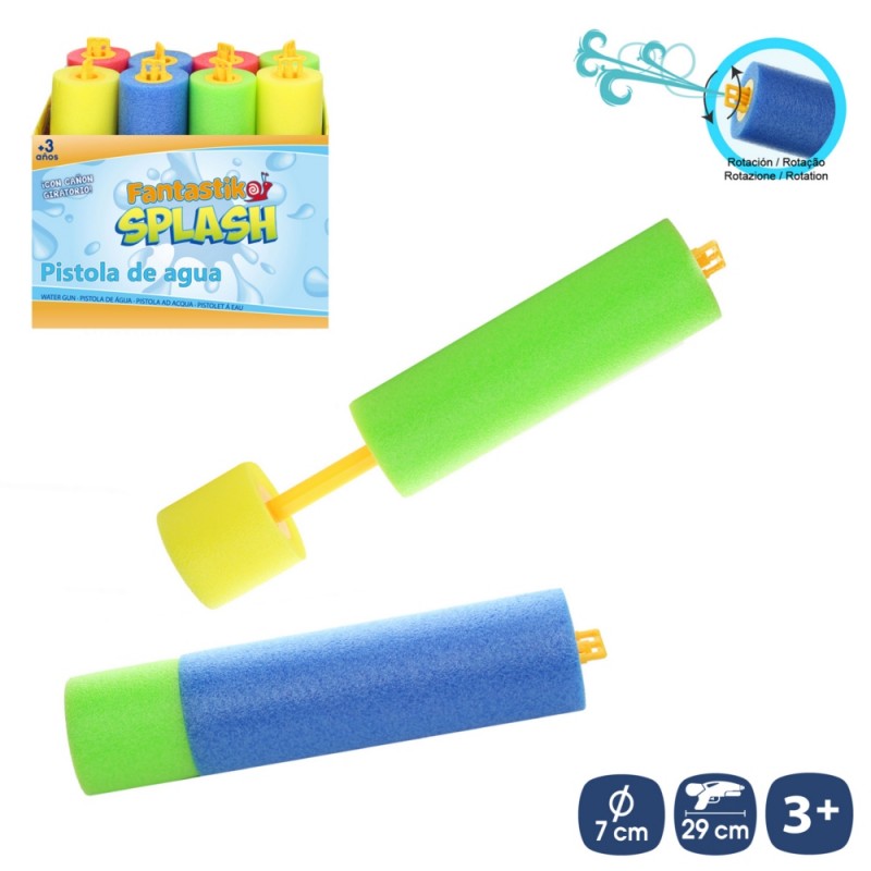 Pistola De Agua Difusor Foam 3 C 7 X 29 Cm Pistola De Agua Difusor Foam 3 C 7 X 29 Cm