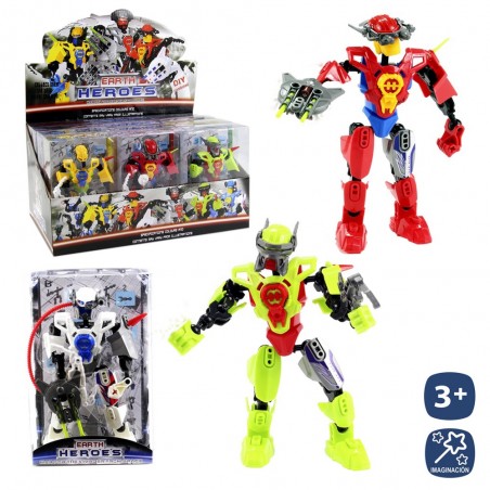 Robot articulado earth hero 6 m 19 cm