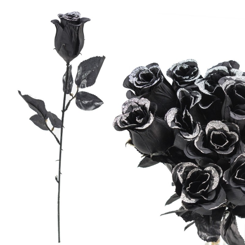 Rosa Negro Plata 4,50 X 4,50 X 43 Cm Rosa Negro Plata 4,50 X 4,50 X 43 Cm