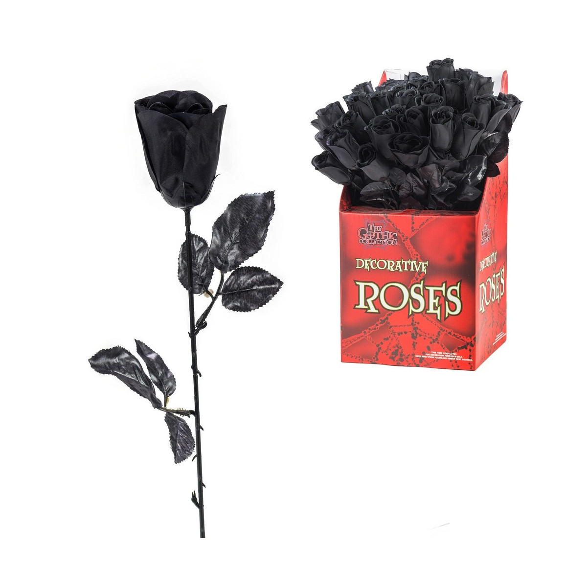 Rosa negro 4 x 4 x 43 cm