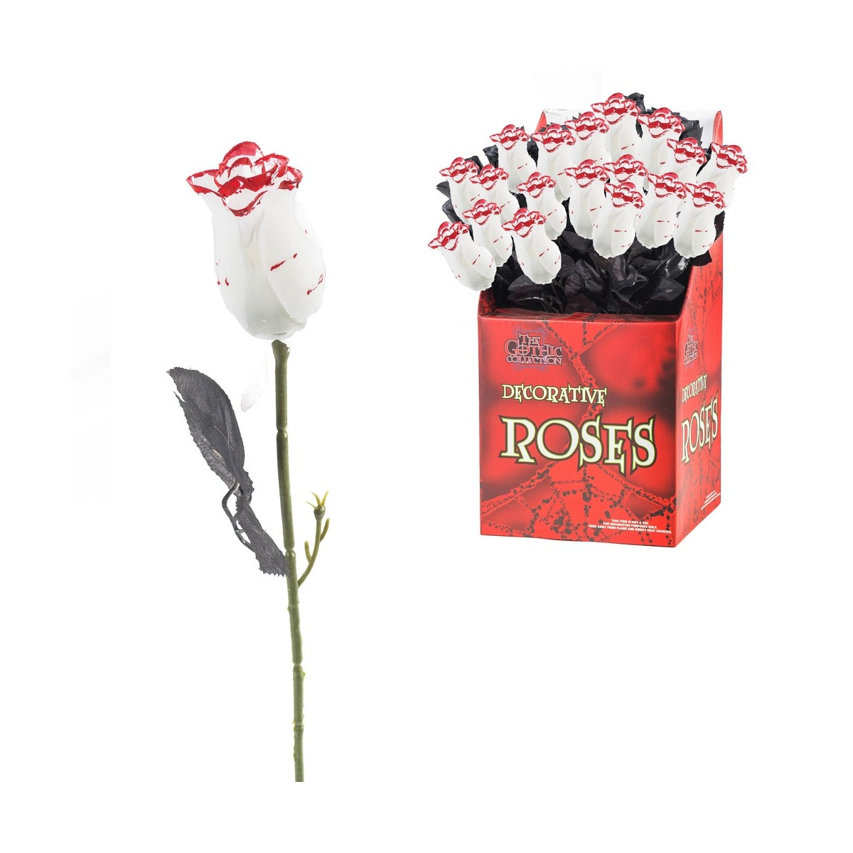Rosa sangre poliester polipropileno 50 x 4 x 4 cm