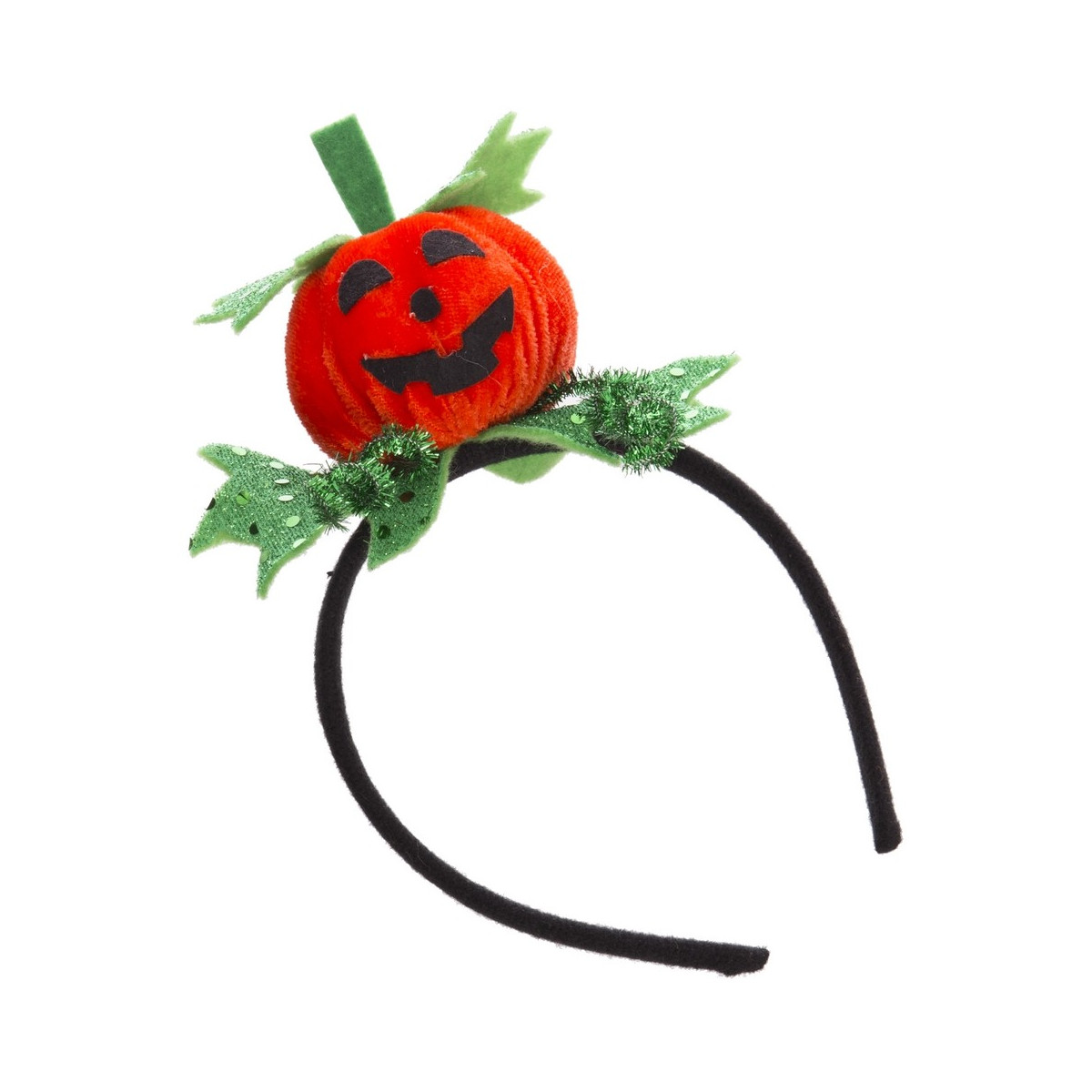Diadema calabaza 22 x 12 cm