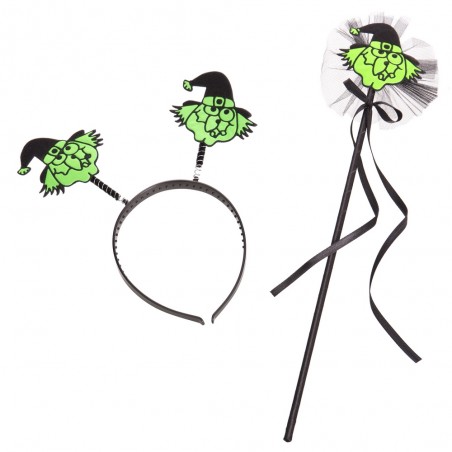 S 2 Diadema Y Varita Bruja