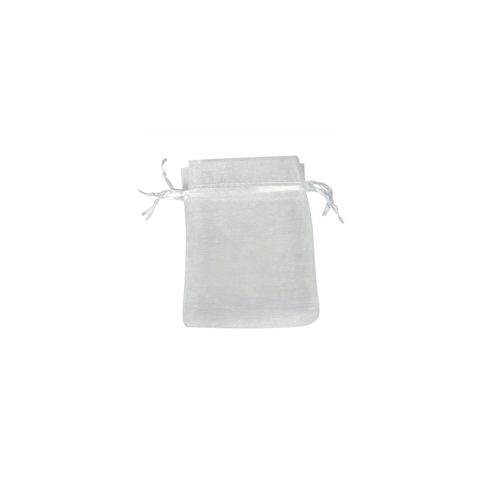 Bolsa organza blanco 10x13cm