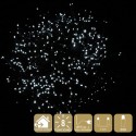300 luces led 8 funciones blanco