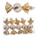 S 5 Figuras Caramelo Plástico Oro 7 Cm