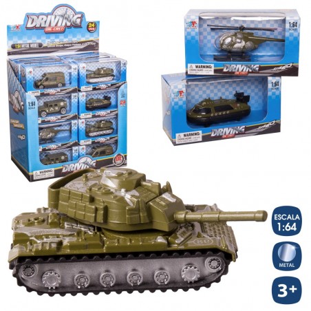 Vehículo Militar Metal 6 M 8 Cm