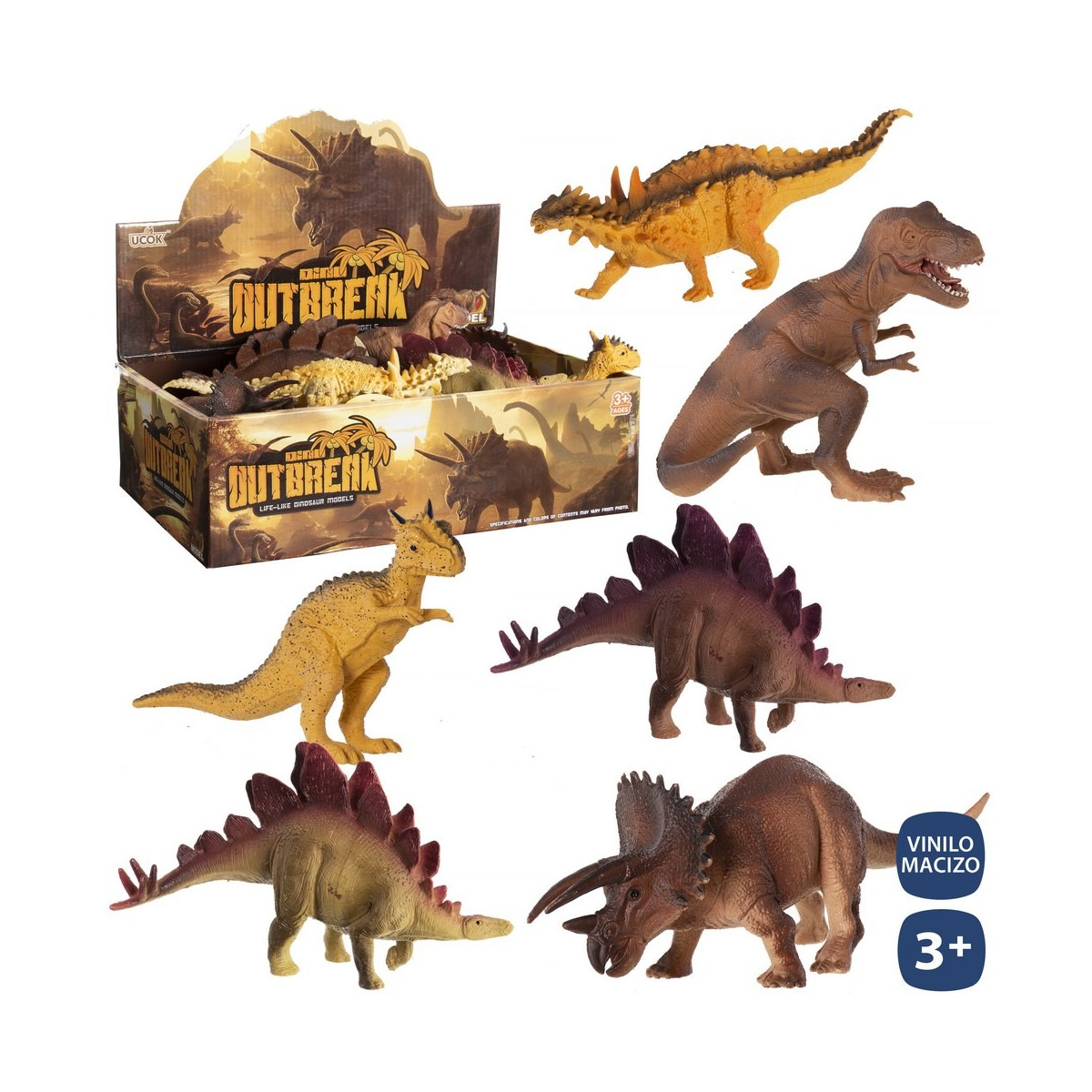 Dinosaurio vinilo 6 m 18 cm