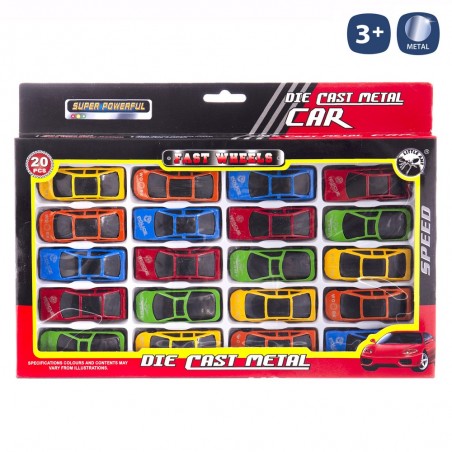 S 20 Coche Deportivo Rueda Libre Metal