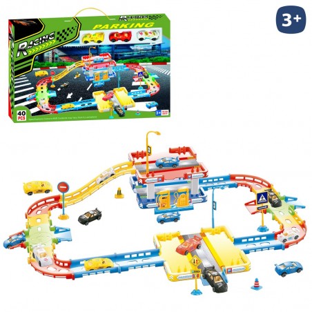 puzzle infantil vehiculo