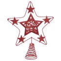 Terminal metal rojo 18 x 23 cm