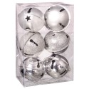 S 6 cascabel metal plata 5 x 5 x 5 cm