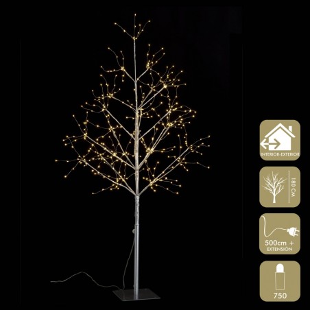árbol 750 Luces Cálido