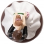 Figura Novios Besandose Para Tarta De Boda