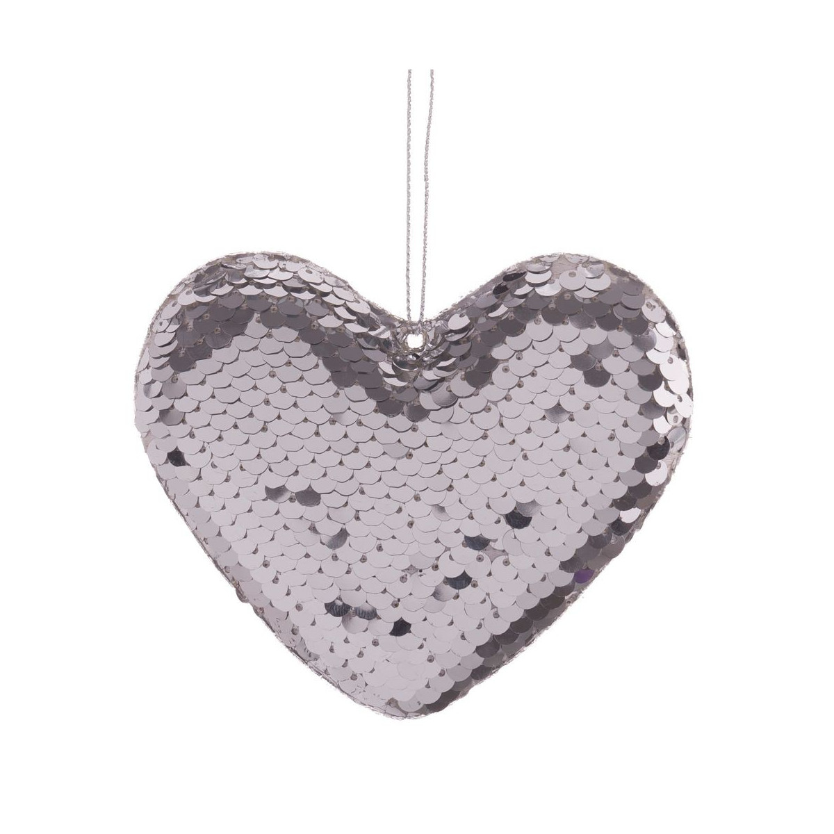 Colgante corazón plata 1 x 10 x 10 cm