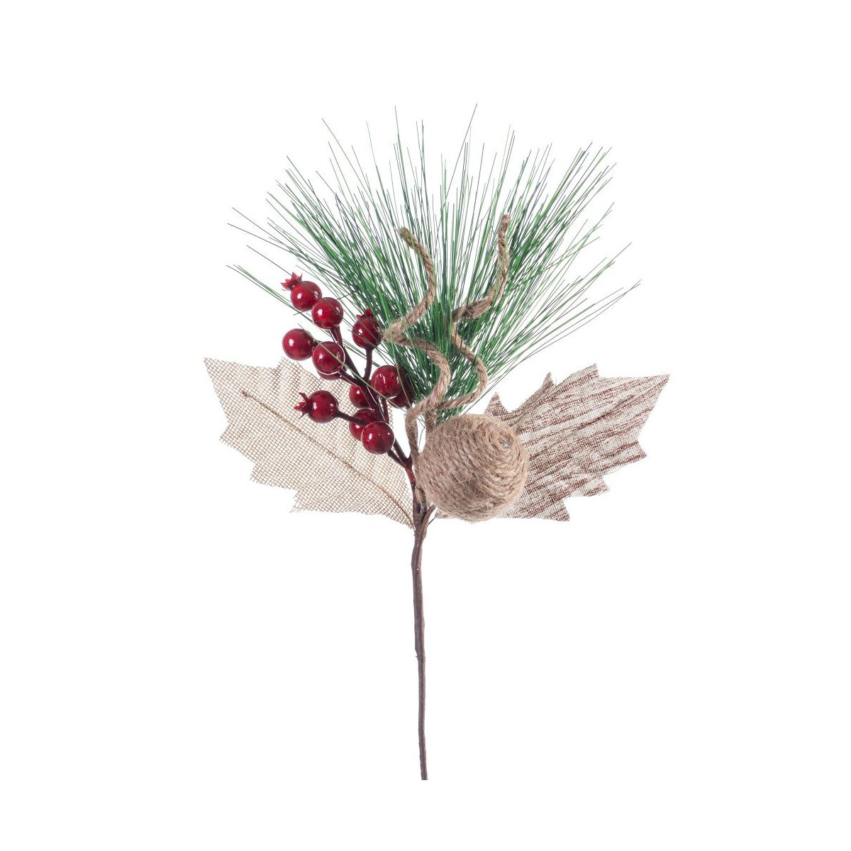 Pick acebo y pino 33 cm