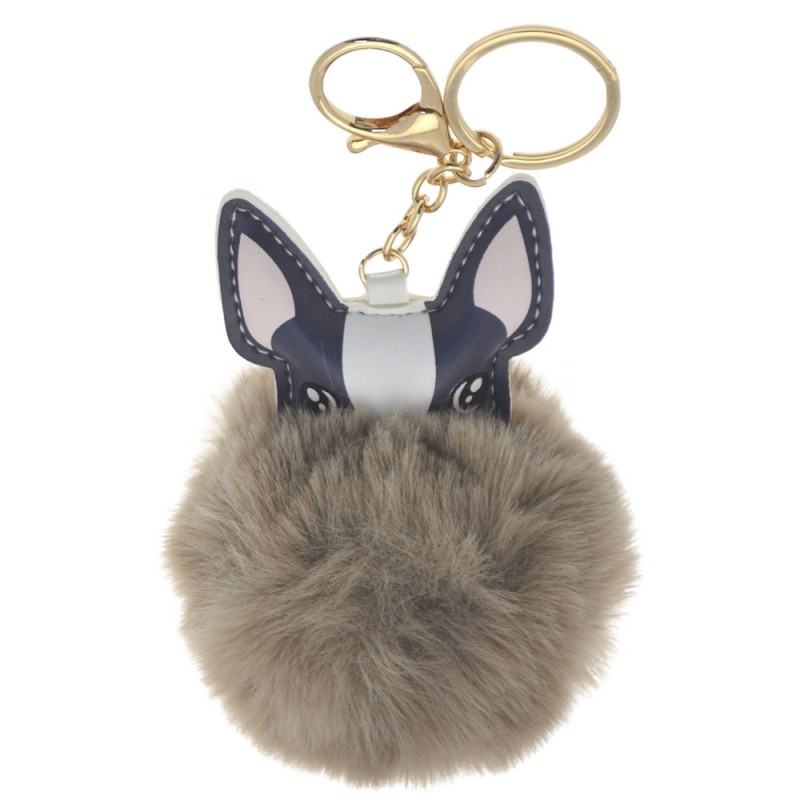 Llavero perro gris 9 cm Llavero perro gris 9 cm