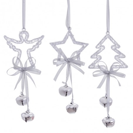 Colgante Figuras Con Cascabeles 3 M 8,50 Cm