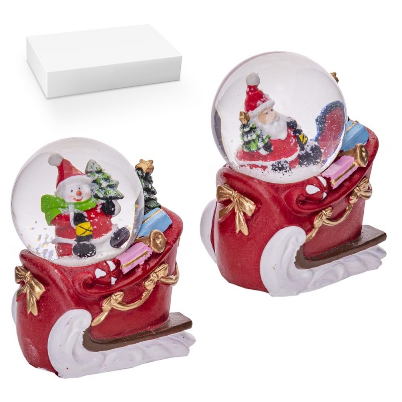 Bola Nieve Trineo 2 M 6 X 4,50 X 7,50 Cm Bola Nieve Trineo 2 M 6 X 4,50 X 7,50 Cm